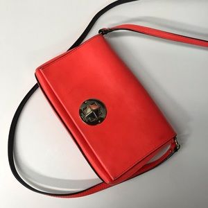 Kate Spade Neon Red/Orange Cute Purse
